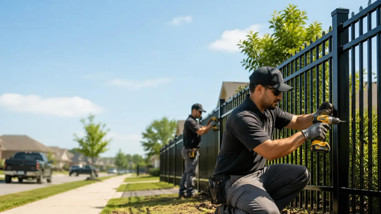 Metal Fence Installation in Premium, KY
